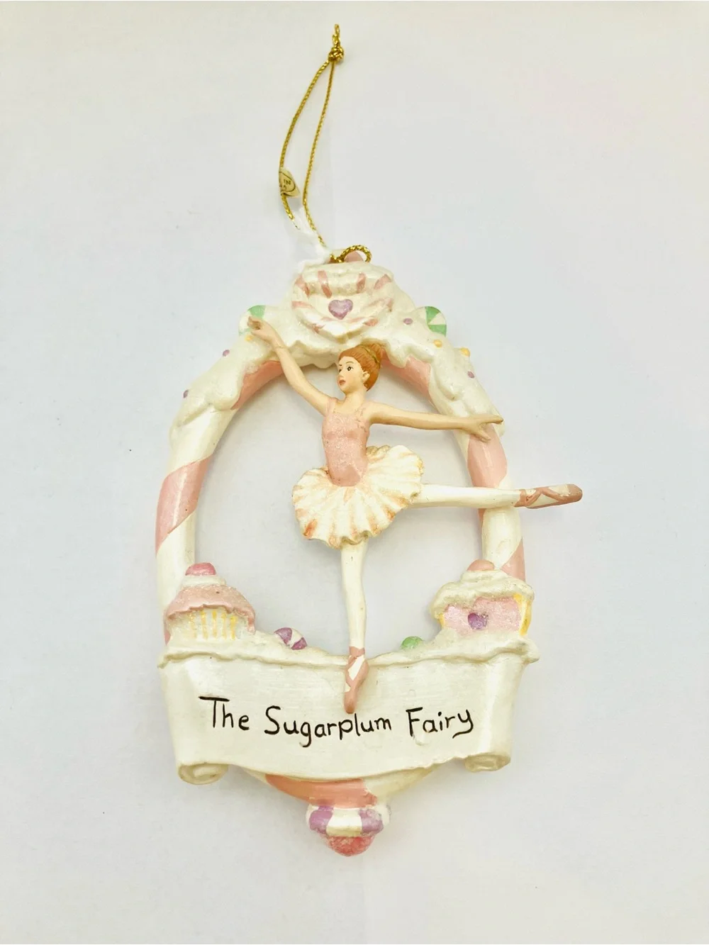 The Sugarplum Fairy Resin Ballerina Ornament Unbranded
